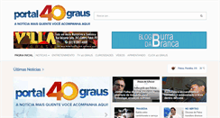 Desktop Screenshot of portal40graus.com